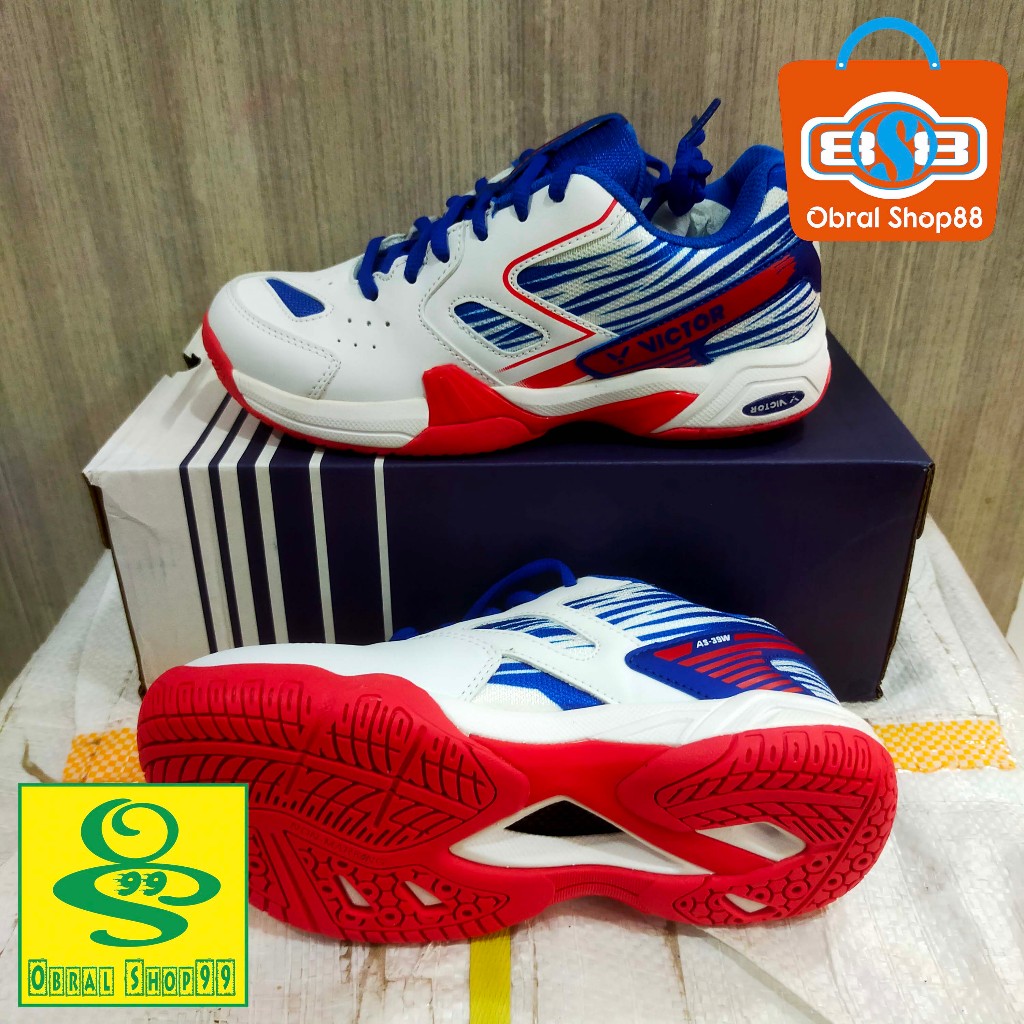 SEPATU BADMINTON VICTOR ANAK ANAK DEWASA AS 39W ORIGINAL