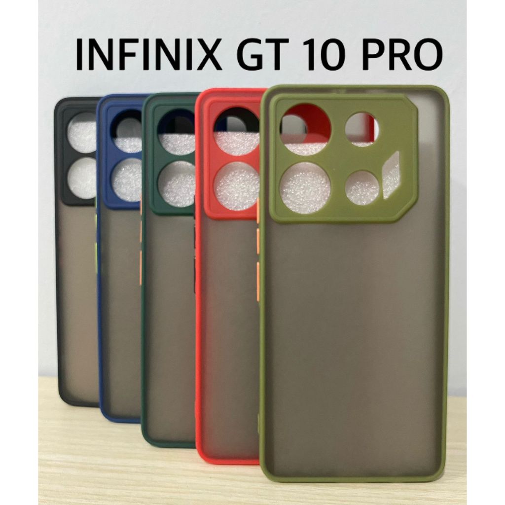 Case Infinix GT 10 Pro Bumper Candy Shock proof Casing