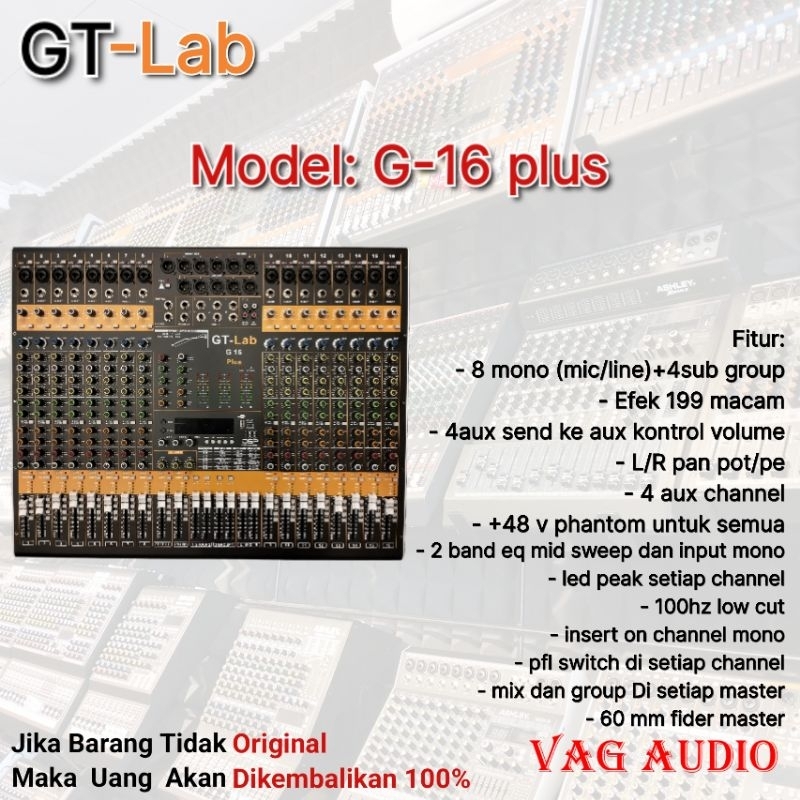 MIXER GT-LAB G16 PLUS