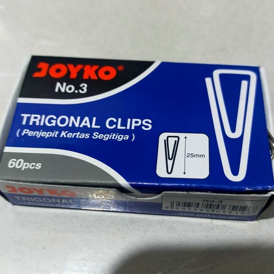 

TRIGONAL CLIP/ Paper clip NO.3 JOYKO