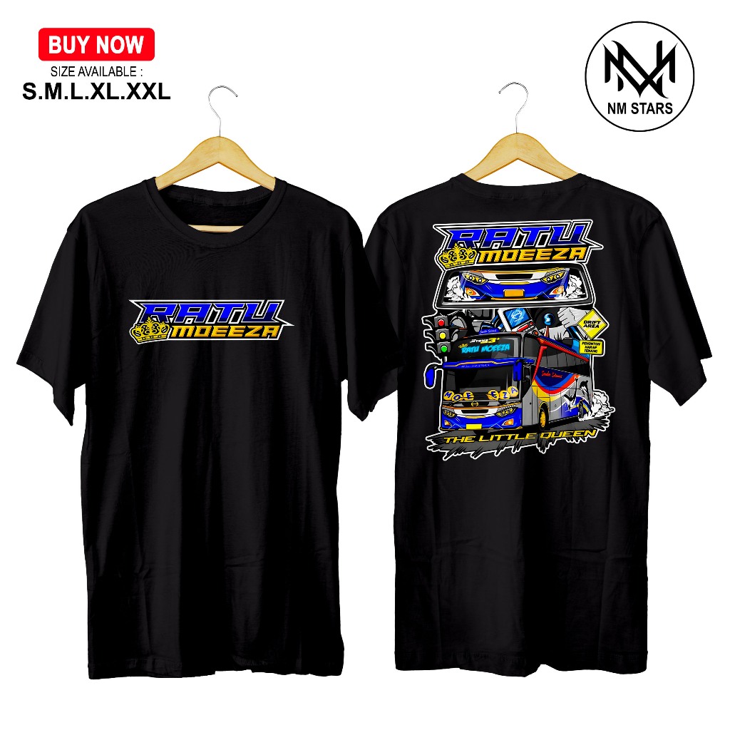 Kaos Bus Ratu Moeeza JetBus3 - Kaos Bismania - Kaos Bus Spesial Edition - Kaos Busmania - Kaos Distr