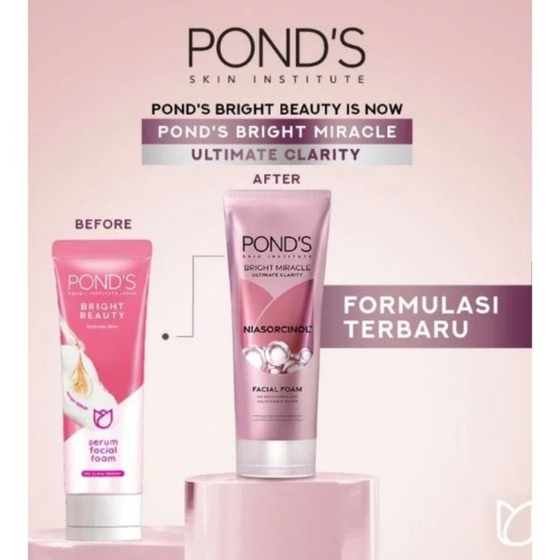 PONDS Facial Foam 100ml // PONDS Serum Whip Foam 100ml