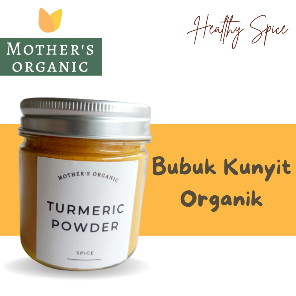 

Kunyit Bubuk Organik Murni 100% - Organic Turmeric Powder