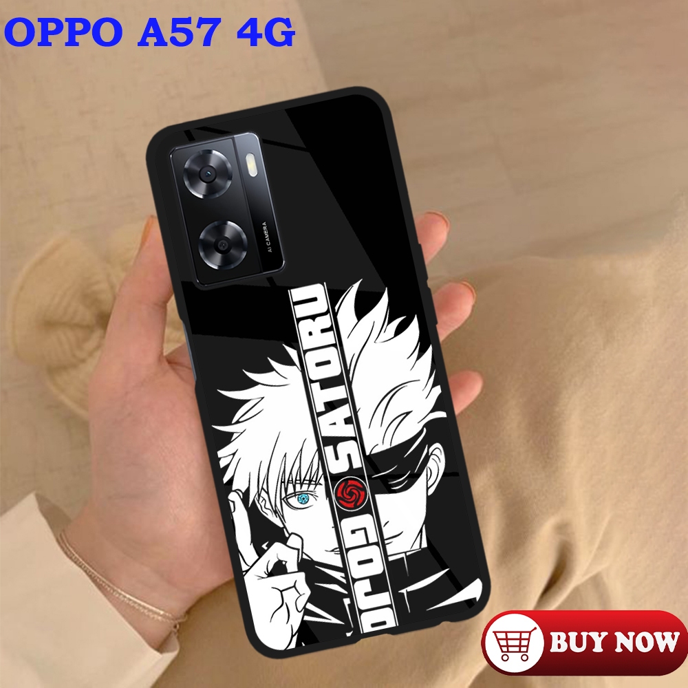[ST15] Case Glossy CASE  OPPO A57 2022 | A77S | A77 4G | A57 5G | |CASING Kekinian Case Lucu MOTIF J
