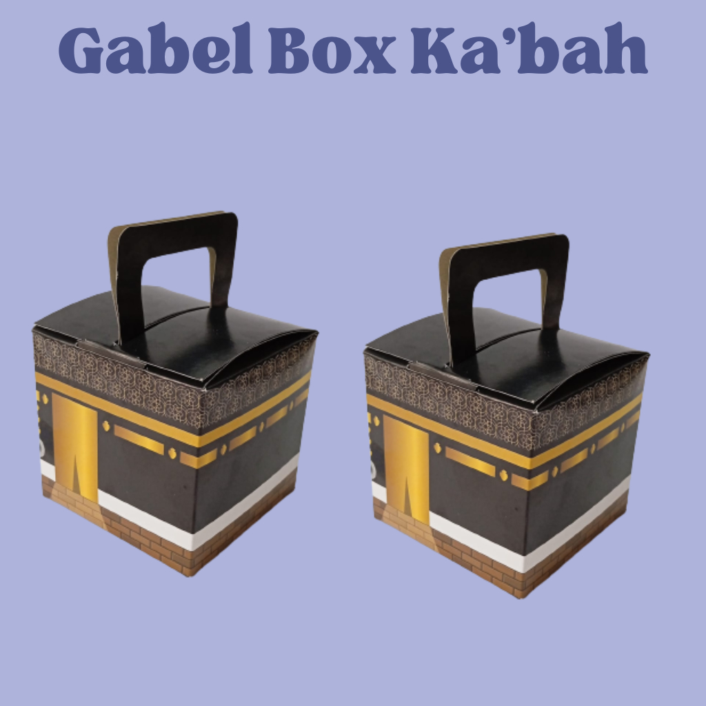 

Gable box Ka'bah / Gabel box bermotif Ka'bah / Box Ka'bah