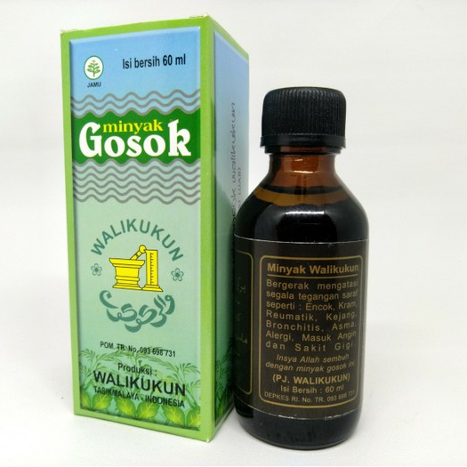 Minyak Gosok Walikukun Hijau 60ml (Obat Luar) Produk asli TASIKMALAYA