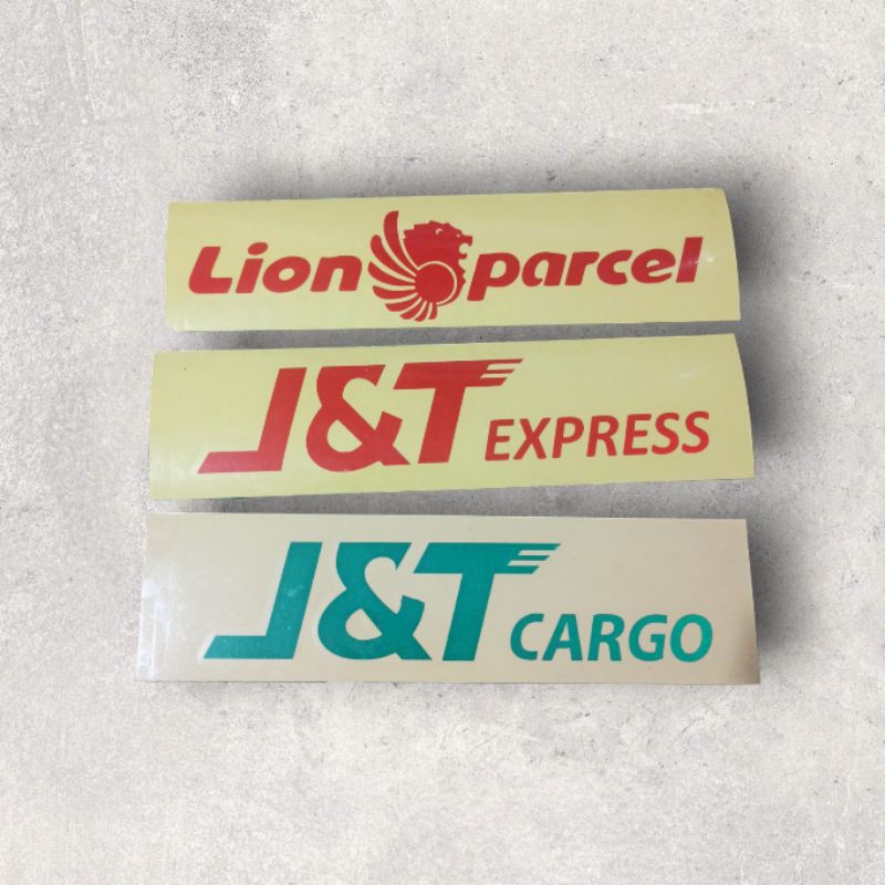 

STIKER CUTTING LOGO J&T EXPRESS/J&T CARGO / LION PARCEL