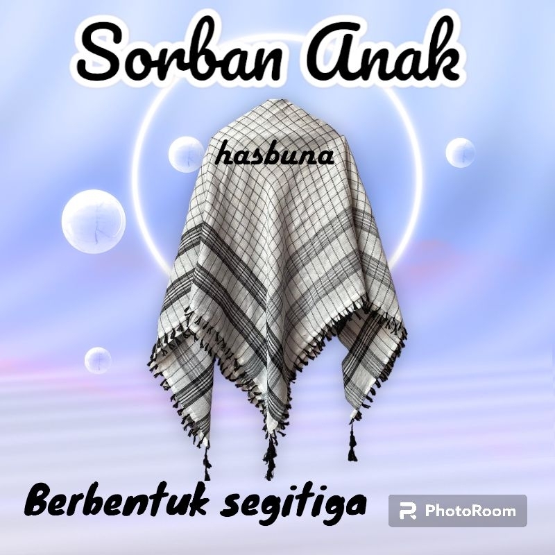 Sorban Anak/Paket sorban/Sorban/sorban segi tiga/Sorban terbaru