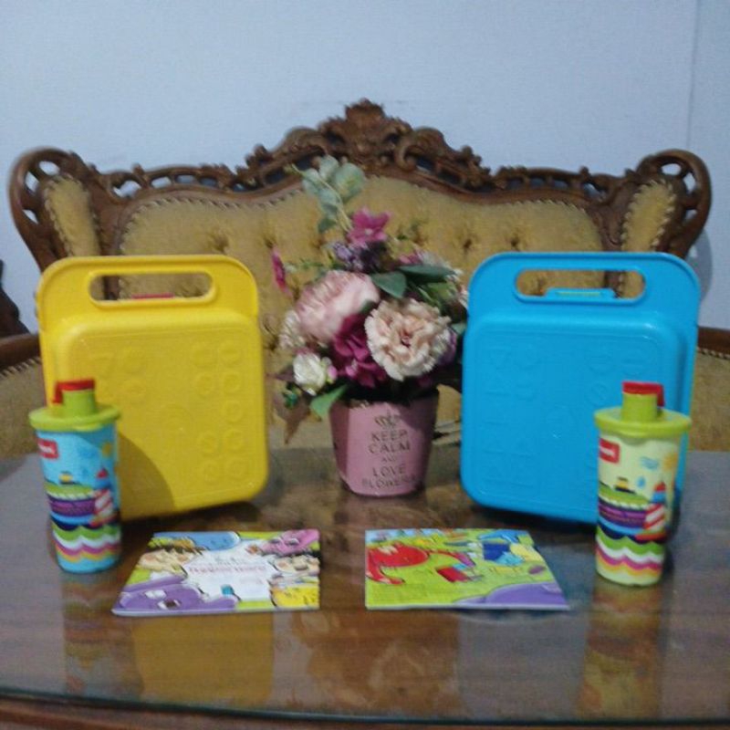 Kiddie Fun Box / Kiddie Tumbler Tiwi Tupperware... Promo Tumbler Tupperware