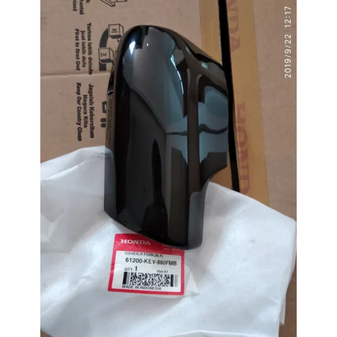 COVER R FORK KANAN 61200KEV880FMB SUPRA X ORIGINAL AHM