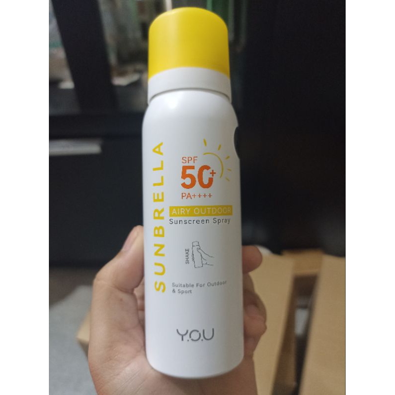 You sunbrella spf 50 spray