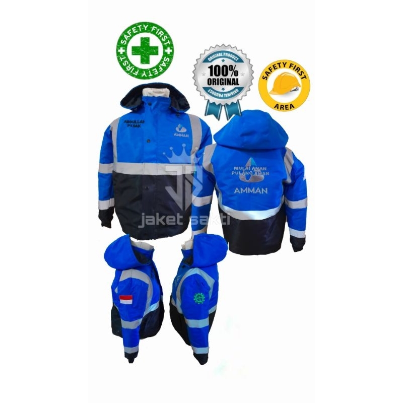 jaket amman jaket safety jaket tambang jaket kerja jaket lapangan