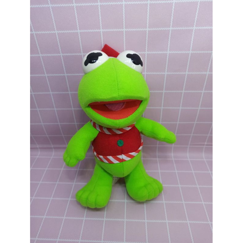 boneka baby Kermit original mata keras vintage