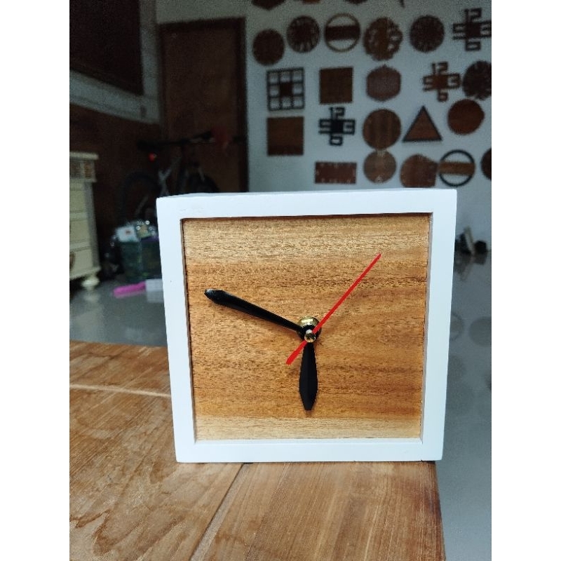 Jam Dinding Meja Modern Minimalis