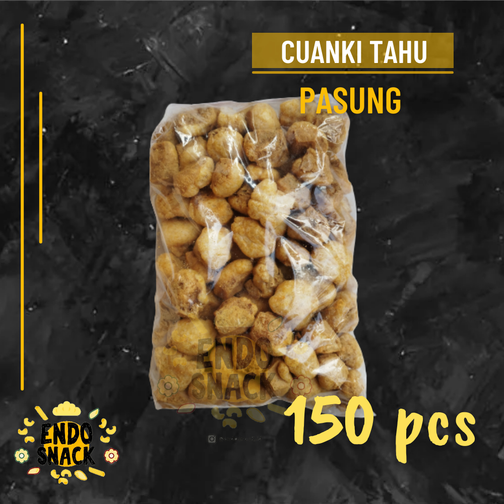 

CUANKI TAHU 150 pcs Tahu Pasung Pelengkap Baso Aci, Seblak, dan Cuanki