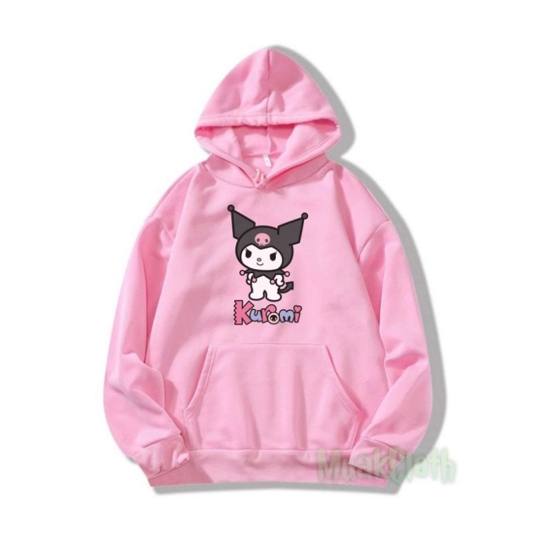 Jaket Sweater Hoodie Anak Perempuan Kuromi / Hoodie anak kuromi