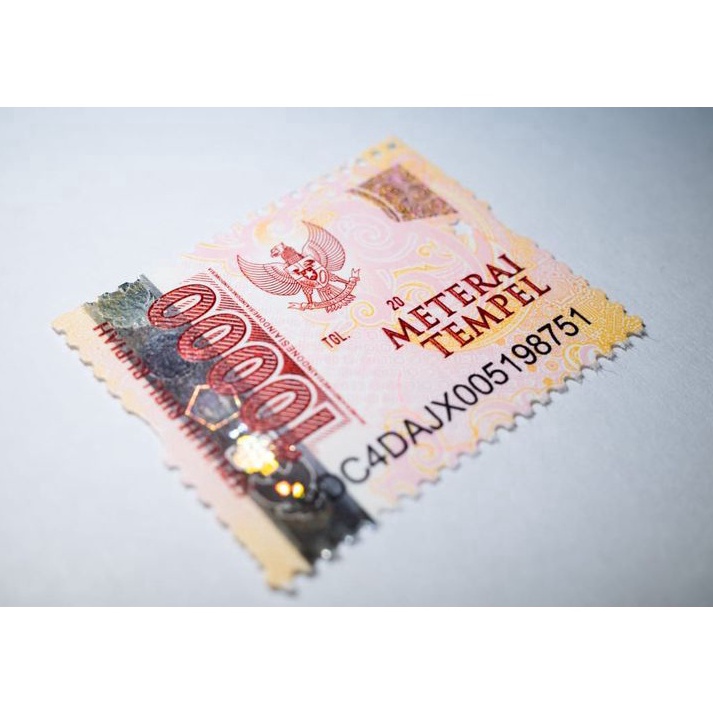 

3.3 FLASH SALE Materai pos 10000 - 100% original materai asli