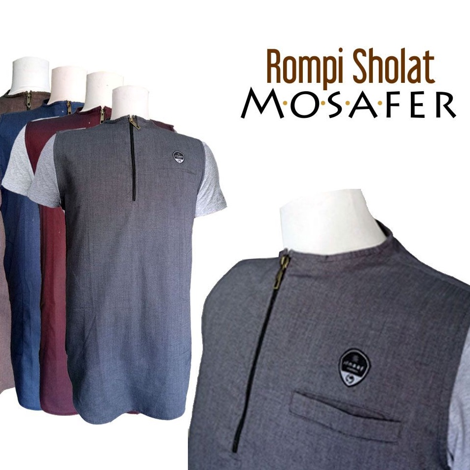 Trxm3M7y ROSAL ROMPI SHOLAT MOSAFER BY ILNAAF - ROMPI GAMIS PRIA - BAHAN KATUN