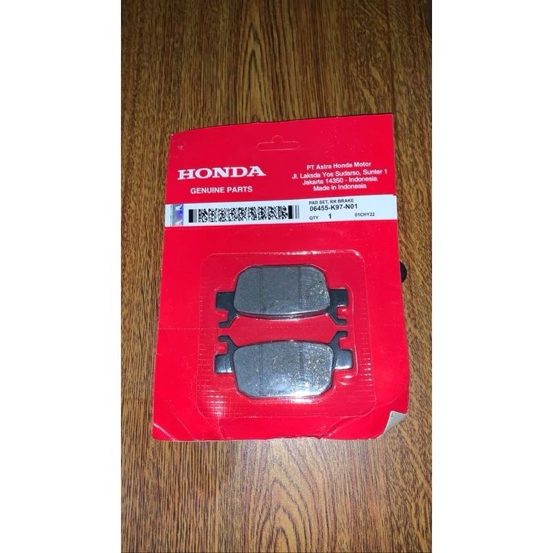 kampas rem motor matic