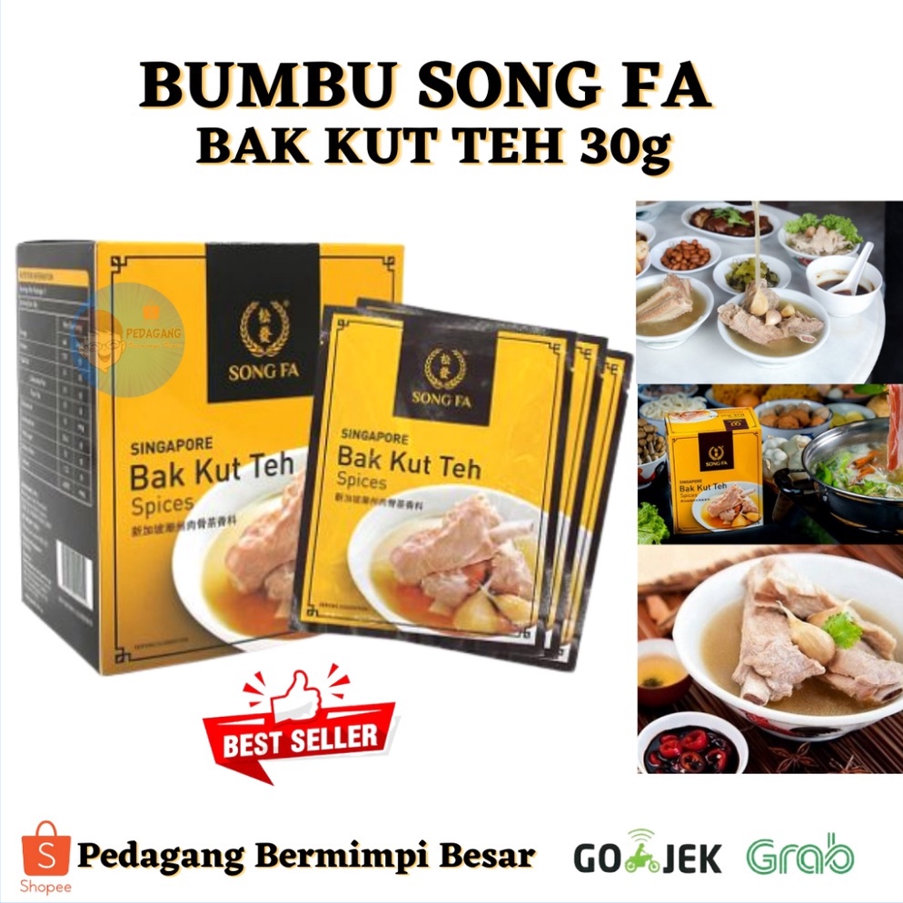 

9.9 HARGA GROSIR Song Ga- Bak kut teh/ Songfa Bak Kut Teh Bumbu Songfa Bakkuteh/ Bumbu Songfa Bakkut teh/ Song Fa Bak Kut Teh Spices/ Songfa Bak kut Teh