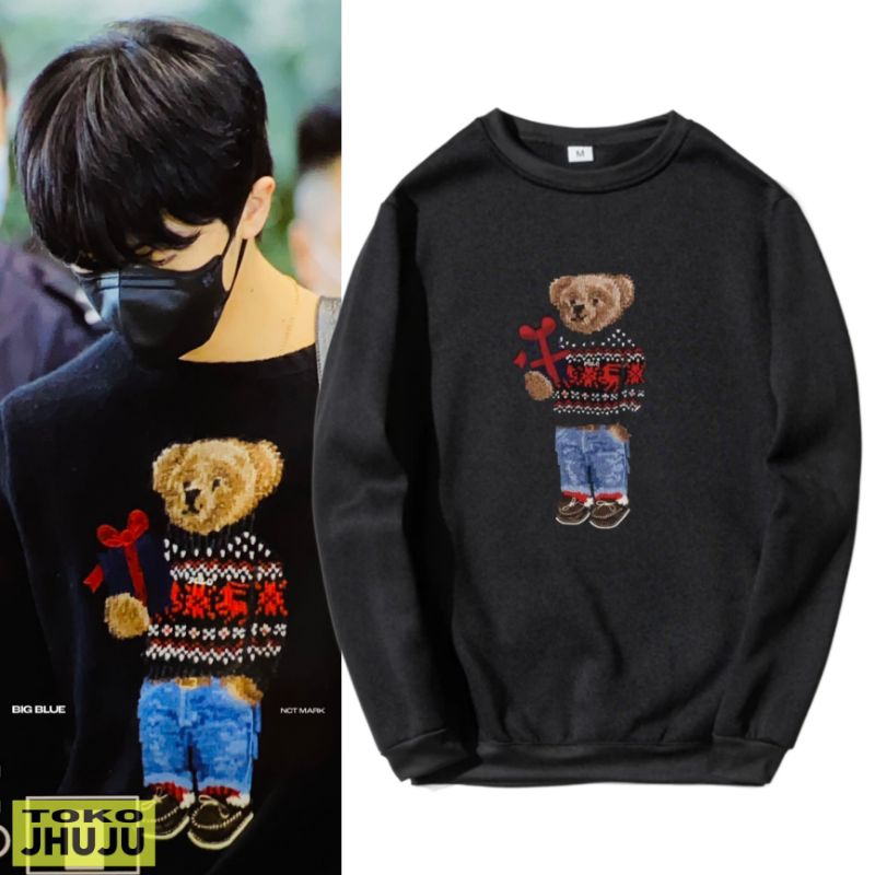 Sweater Mark Nct Beruang Celana Biru