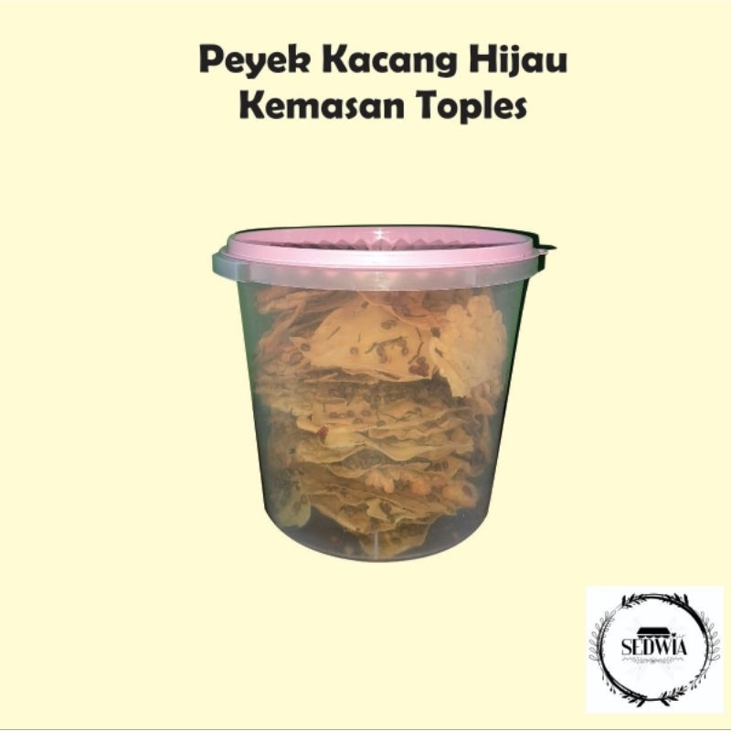 

Penyek Kacang Tanah/Kacang Hijau Toples 5L