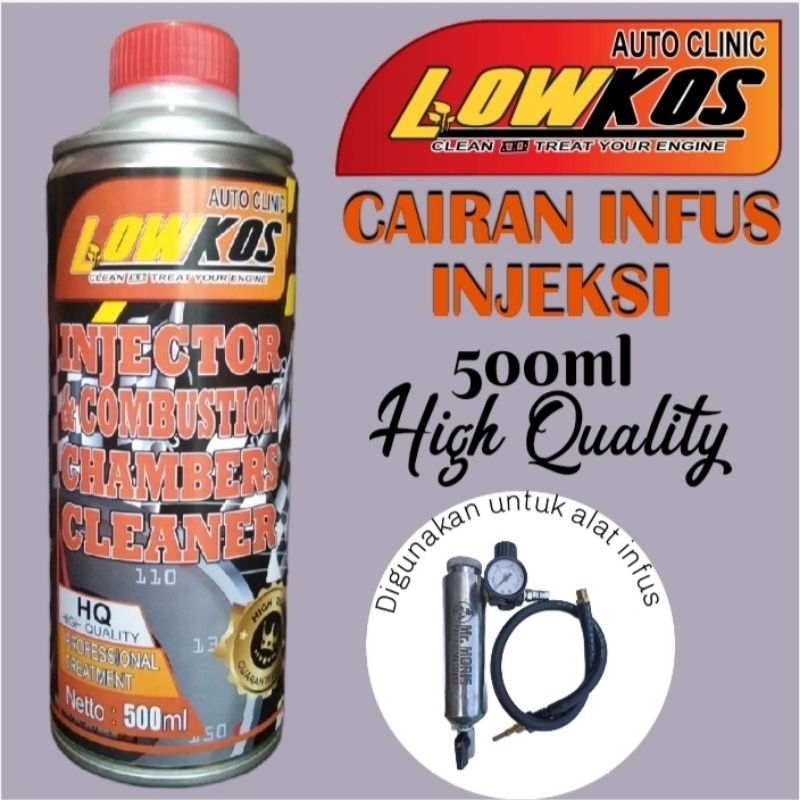 LOWKOS CAIRAN INFUS INJEKSI 500ML Untuk Motor Mobil