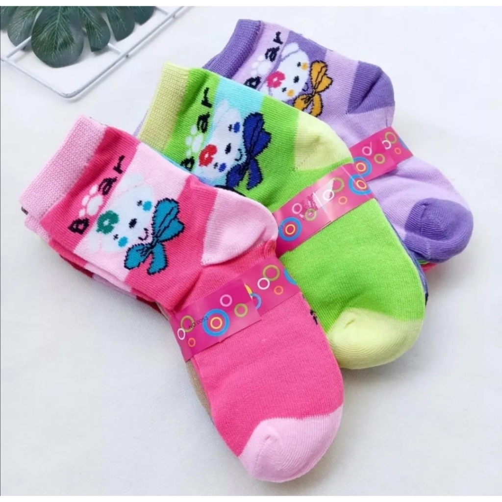 Kaos Kaki Anak TK SD Motif Cewek dan Cowok Kaos Kaki Import Murah