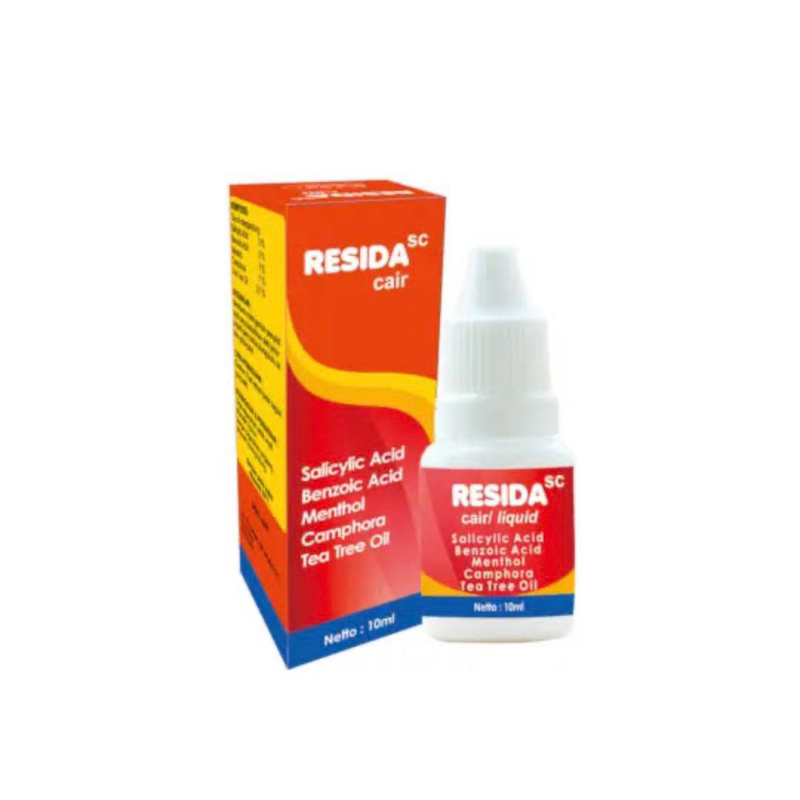 Resida cair 10 ml ( obat panu kadas kurap kutu air cair )