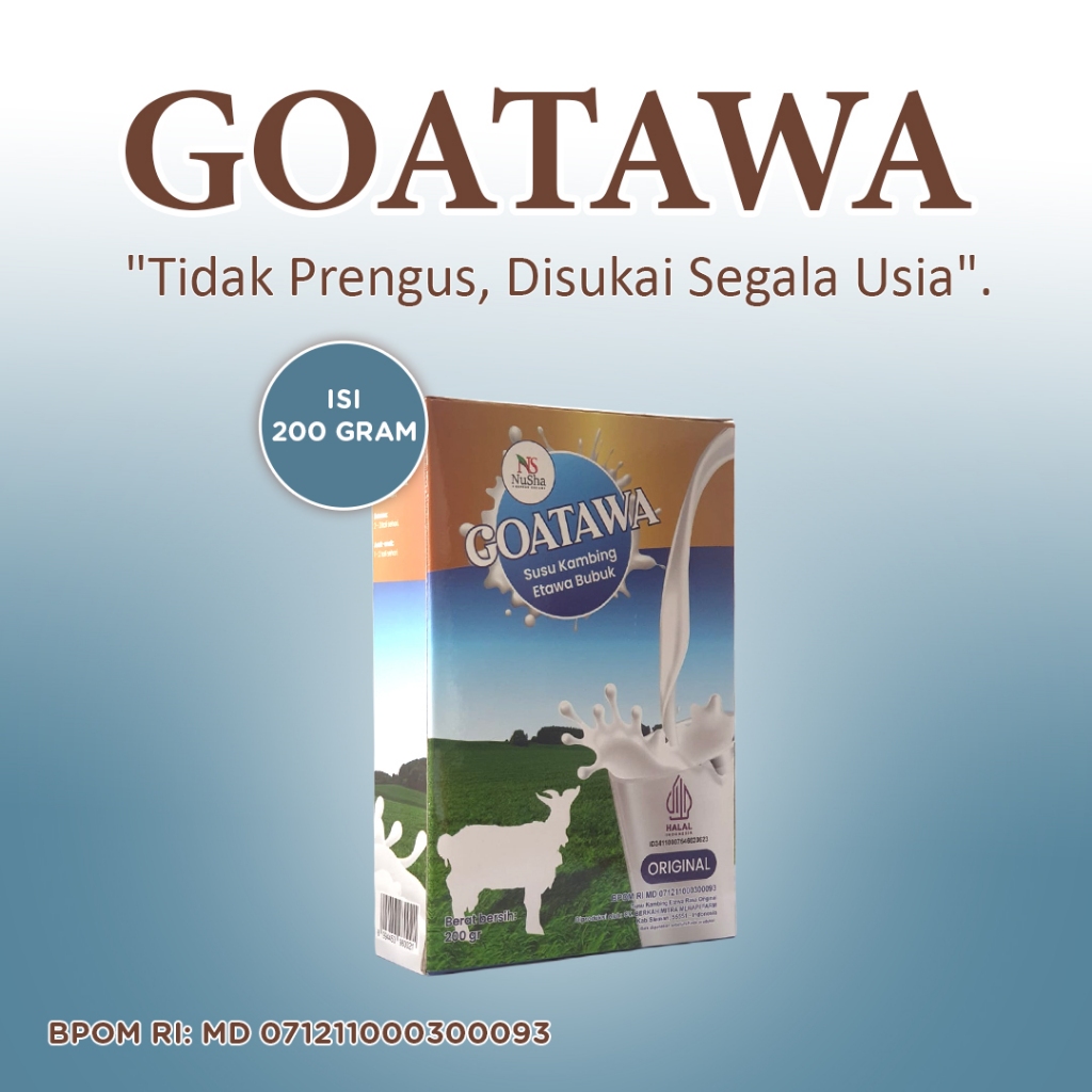 

GOATAWA Susu Kambing etawa asli Primagold masalah sendi dan pernapasan