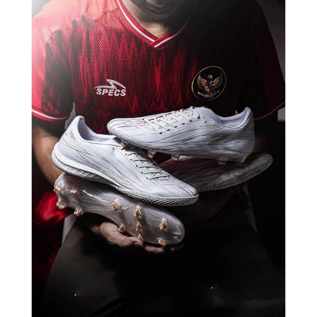 specs accelerator lightspeed 4 garuda attack 23 pro in white rich gold chili pepper