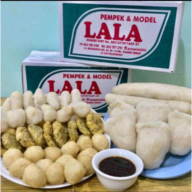 

pempek lala 26 ilir palembang ( isi 120 pcs)