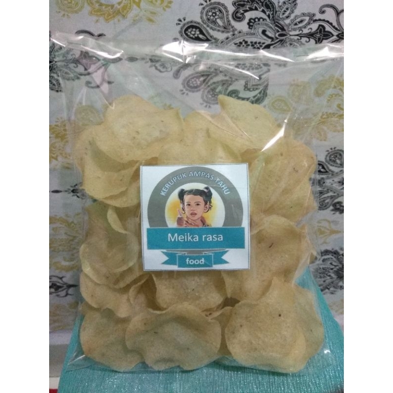 

Kerupuk ampas tahu khas lombok isi 250 gram