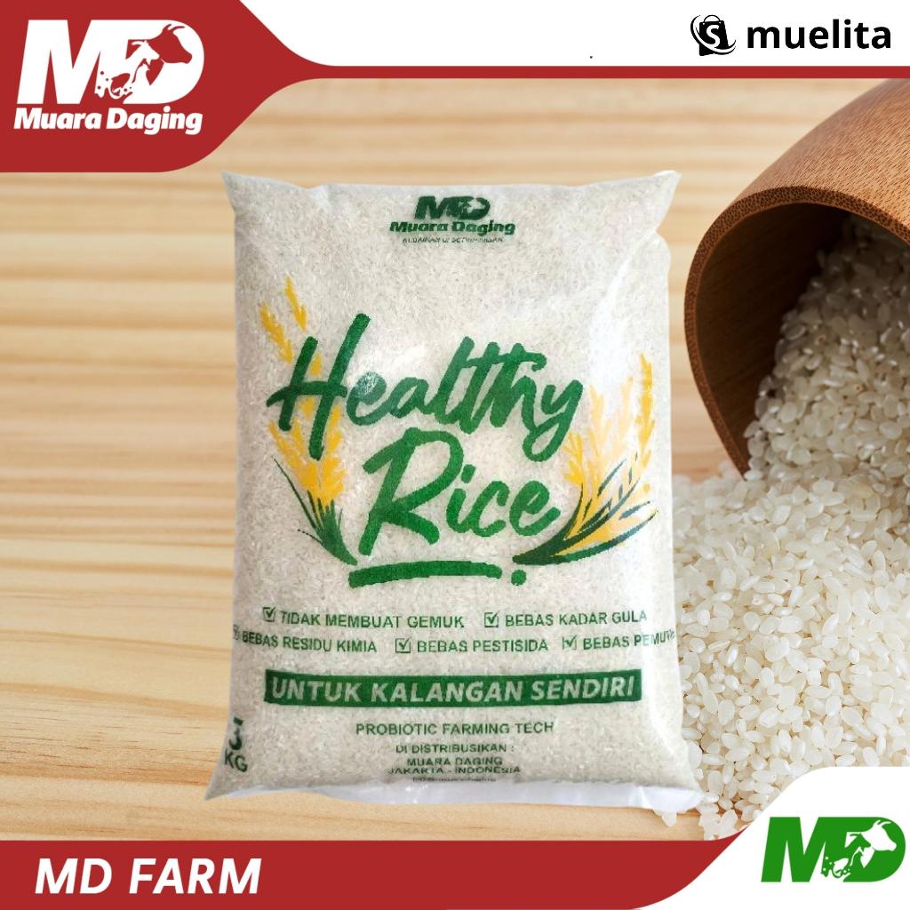 

MD HEALTHY RICE 5KG - TANPA PESTISIDA, ZERO SUGAR