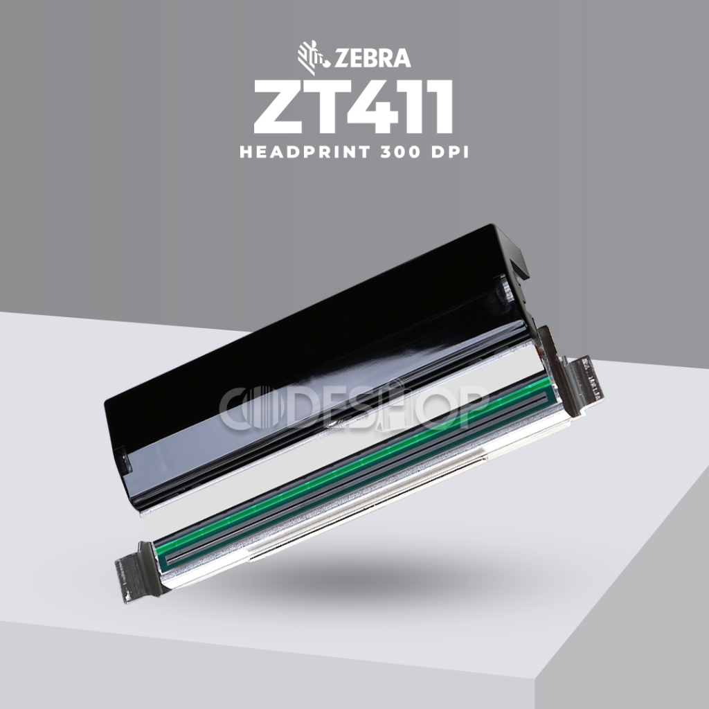 Headprint Printer Barcode Zebra ZT411 Original Printhead 300 DPI