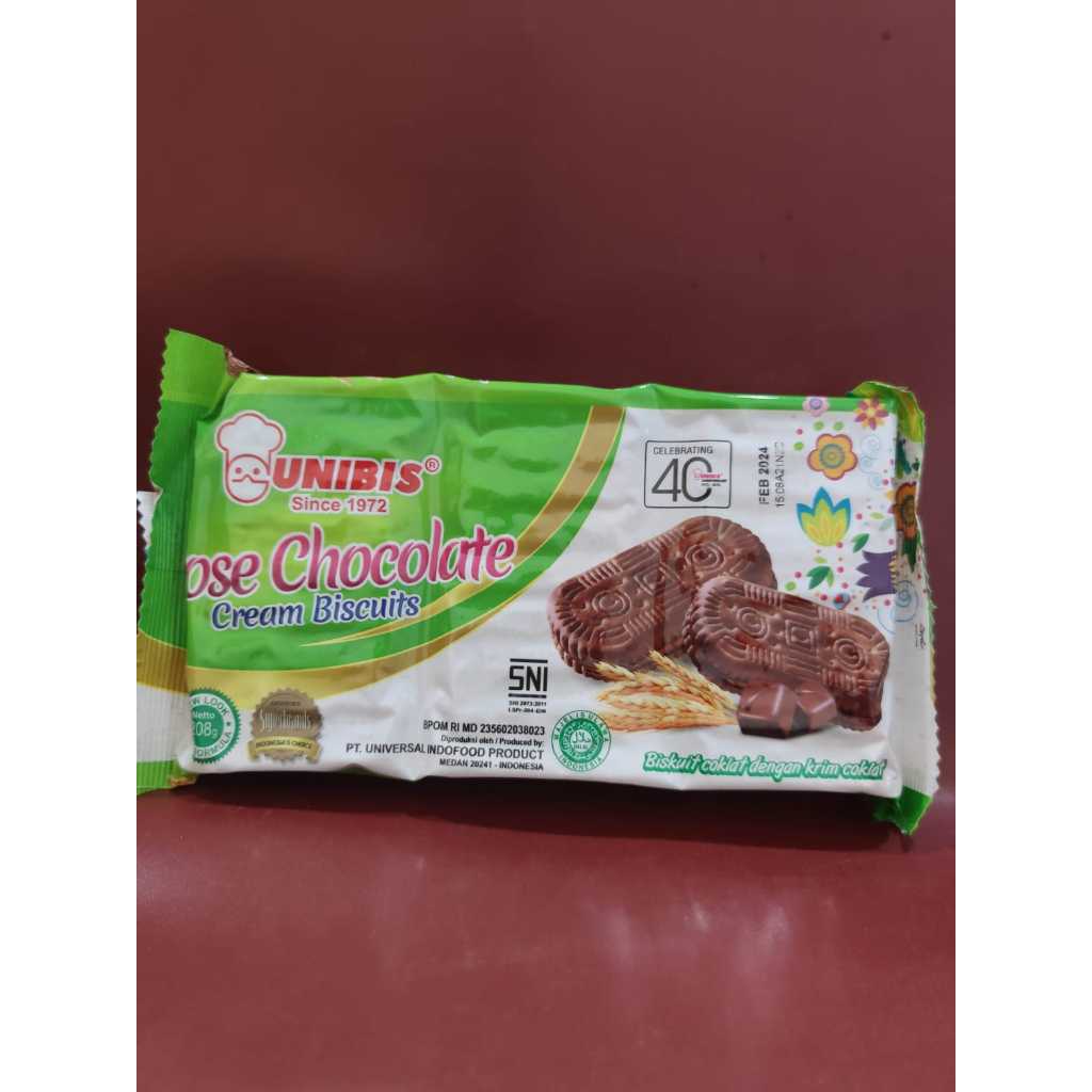 

Unibis Rose Chocolate 208GR - Biskuit Kue Roti Kering Unibis