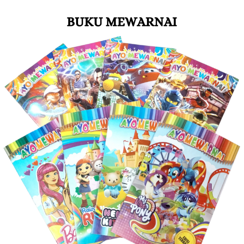 

Buku Gambar Mewarnai Edukasi Anak - anak,