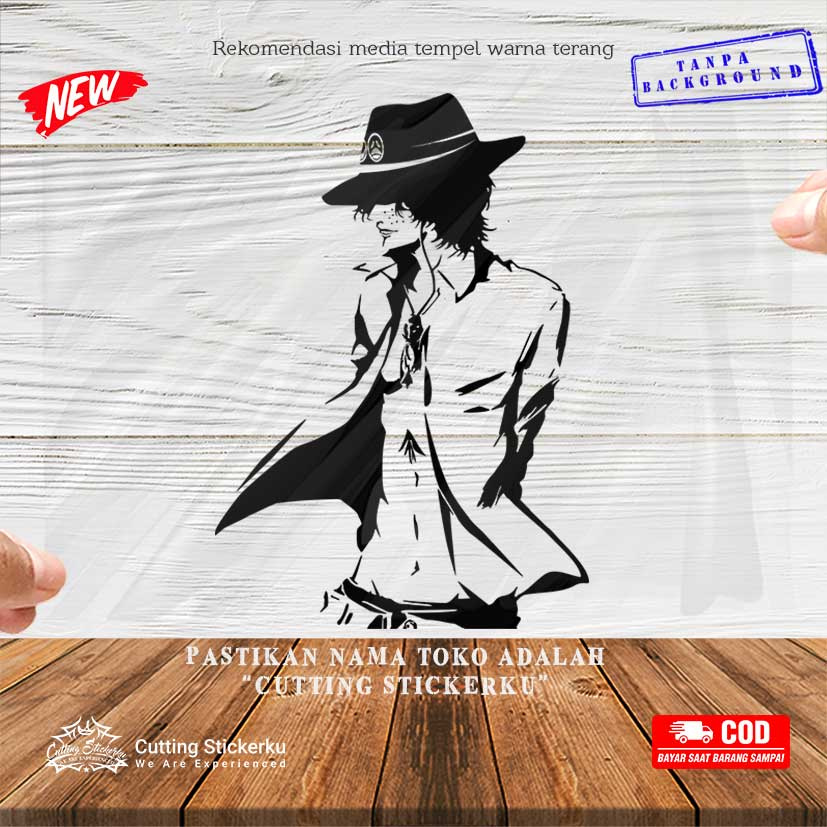 Cutting Stiker Stylish Ace Variasi Motor Mobil Sticker Tato Timbul Keren Nyala Dasbor Spakbor Visor 