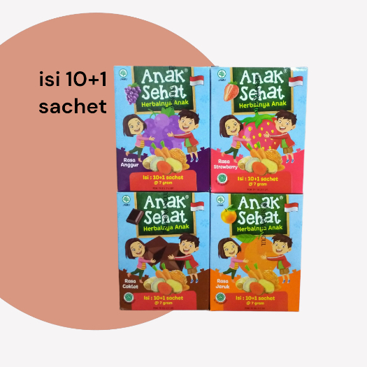 

Jamu anak sehat herbal penambah nafsu makan anak box
