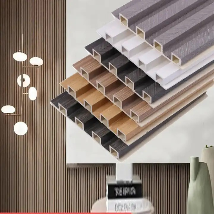 TT Wood Panel WPC Wall Panel Motif Kayu Dinding Kisi Kisi Kayu Tembok Wallpanel Dekorasi Minimalis