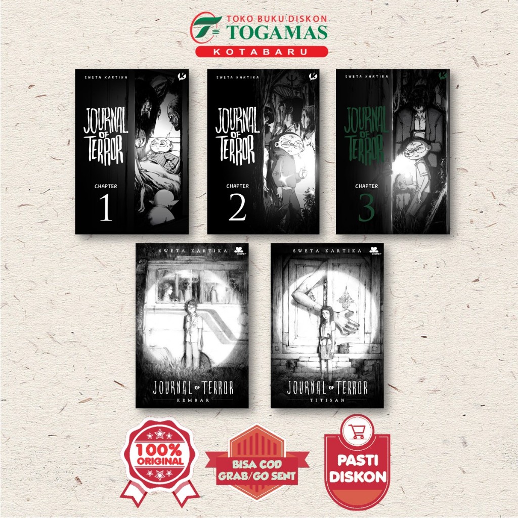 Journal Of Terror 1 / 2 / 3 / Journal Of Terror : Kembar // Titisan  -  Sweta Kartika