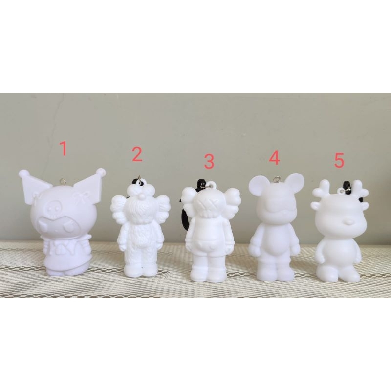 KEYCHAIN BEARBRICK PAINTING KIT | DIY BONEKA BERUANG CAT GRADASI