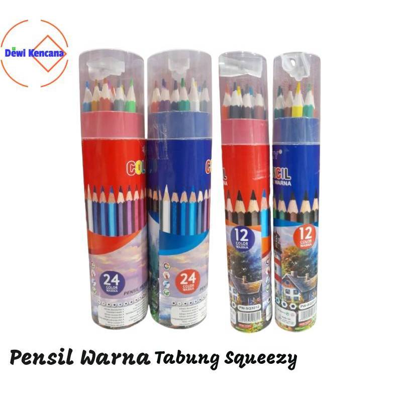 

Pensil Warna Squeezy / Pensil Warna Tabung Squeezy