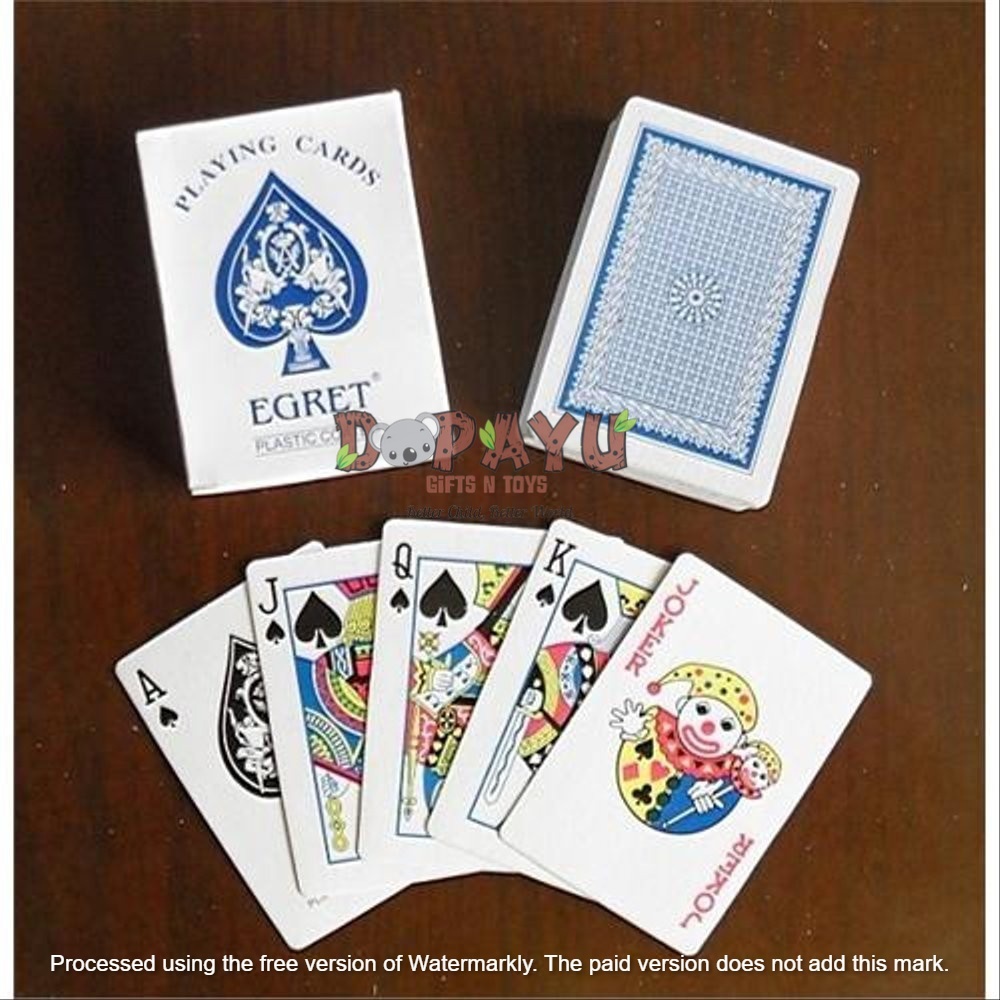 Kartu Remi Poker Playing Card EGRET 727 Laminasi MURAH