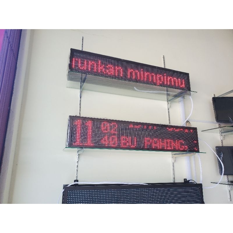 Running Text Display Tulisan Berjalan