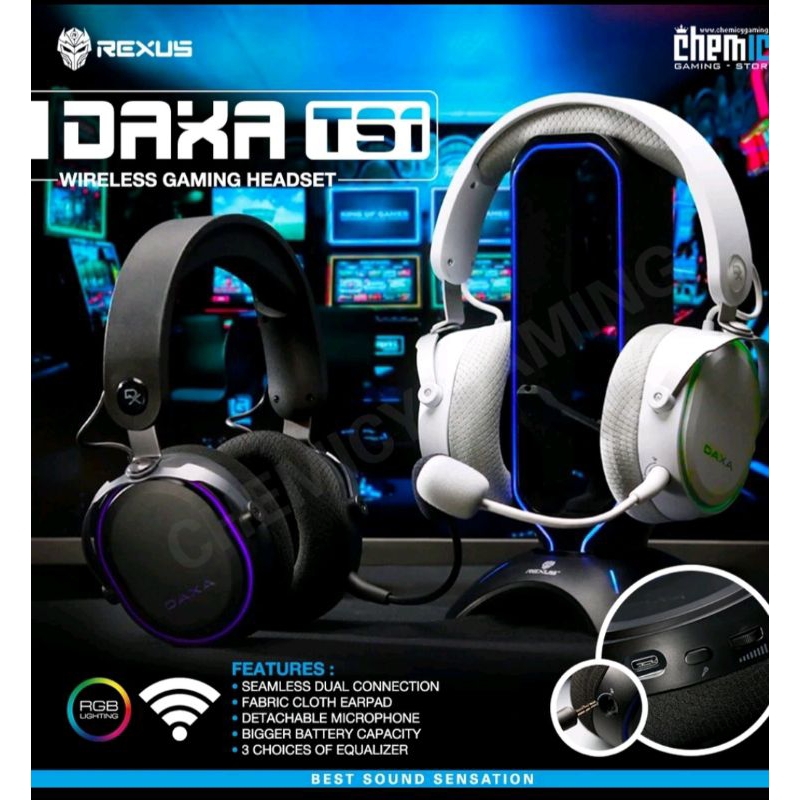 GAMING HEADSET DAXA TS1 ORI