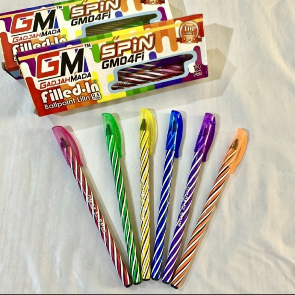 

pen pulpen ballpen ballpoint lilin gadjah mada menulis lancar pena