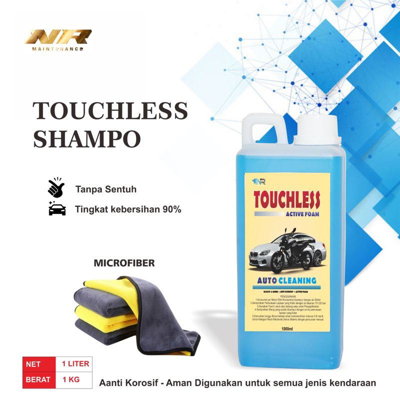 Shampo Touchless Mobil Motor Tanpa Sentuh