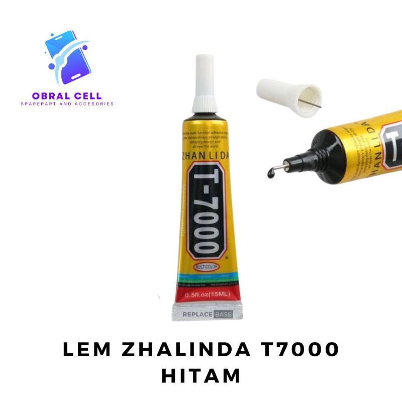 

LEM ZHANLIDA T7000 15ML WARNA HITAM
