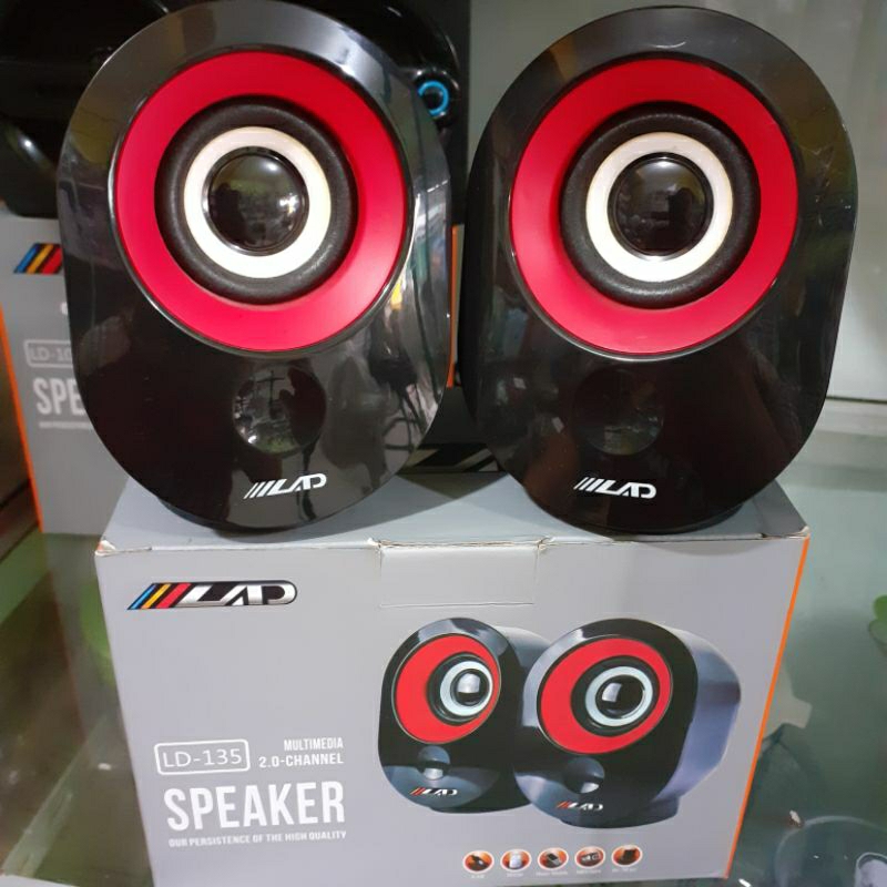 speaker komputer. bisa juga sambung ke hp